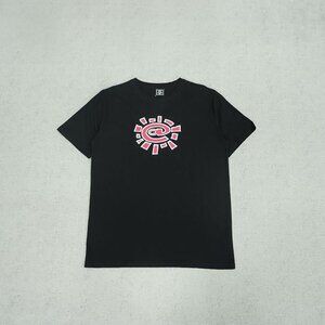 Always Sun Roll Basic Print Black Short Sleeves